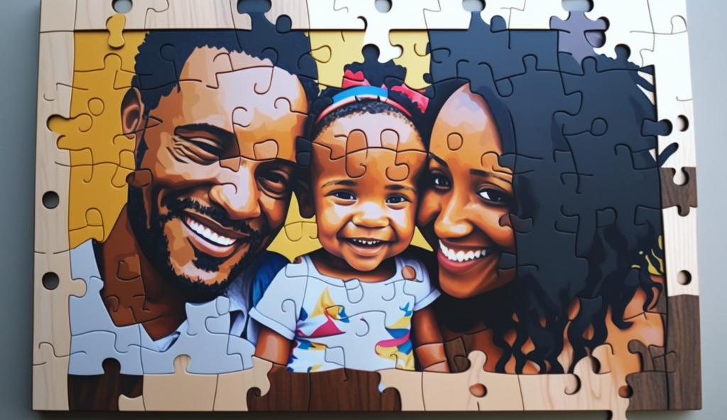 For some couples, piecing together their parenthood puzzle can be an emotional challenge. 