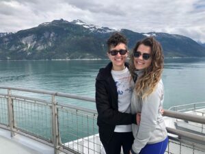 Jess and Abby Roman are starting a family
