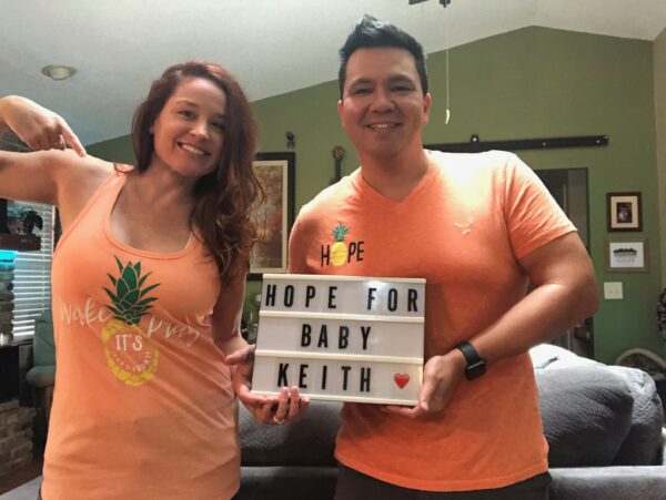 Hope for baby Keith